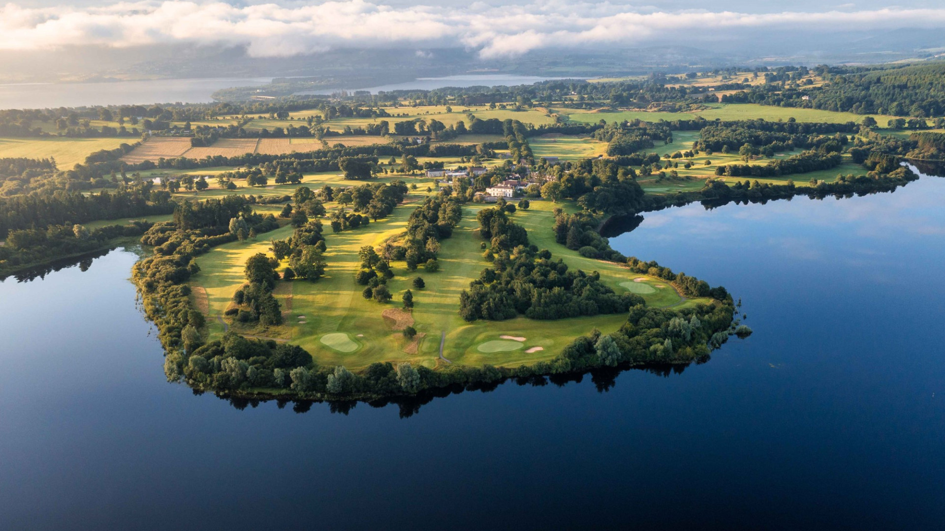 Tulfarris Golf Resort Overhead 