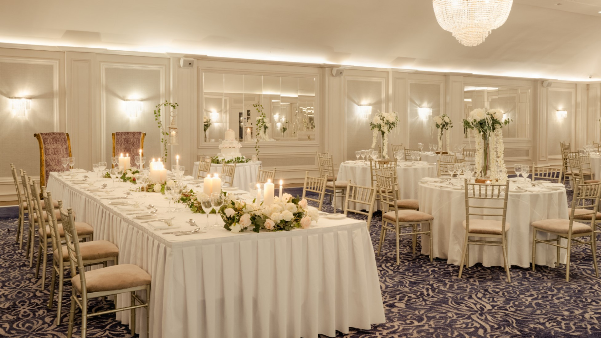 Ballroom at tulfarris hotel